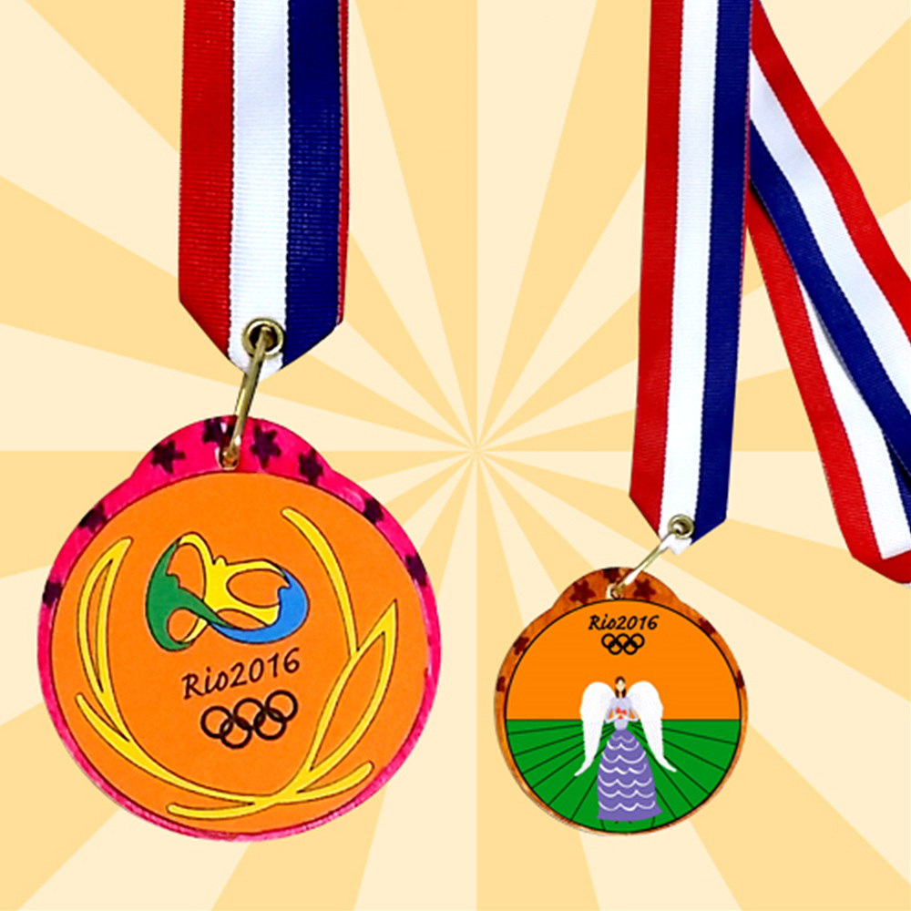 리우올림픽메달만들기