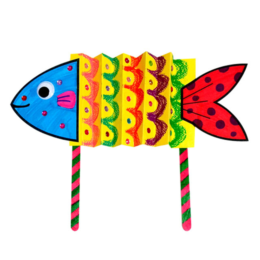 [만들기]물고기 꾸물 장난감 만들기
