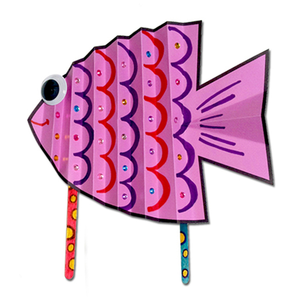[만들기]열대어 물고기 종이 장난감 만들기