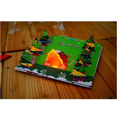 (10명용)크리스마스 LED입체 트리 카드 만들기